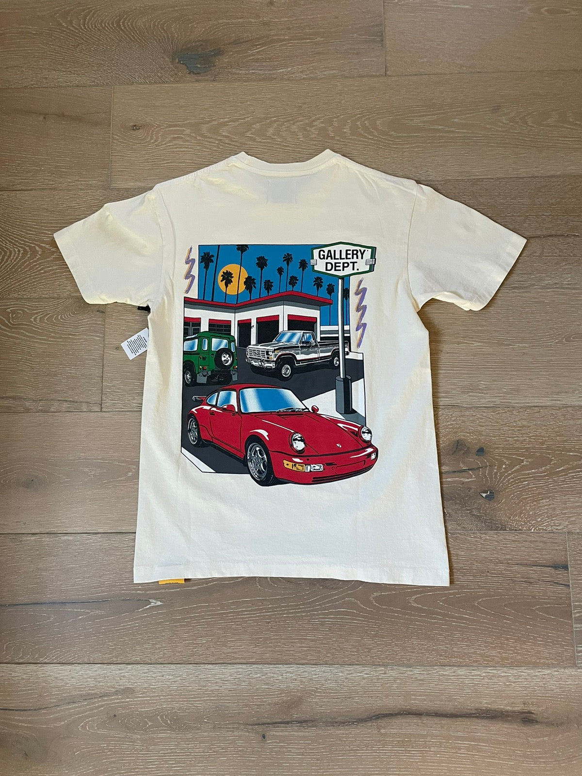 Gallery Dept “Drive Thru” Tee (Cream)