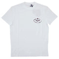 Prada small logo red/navy tee