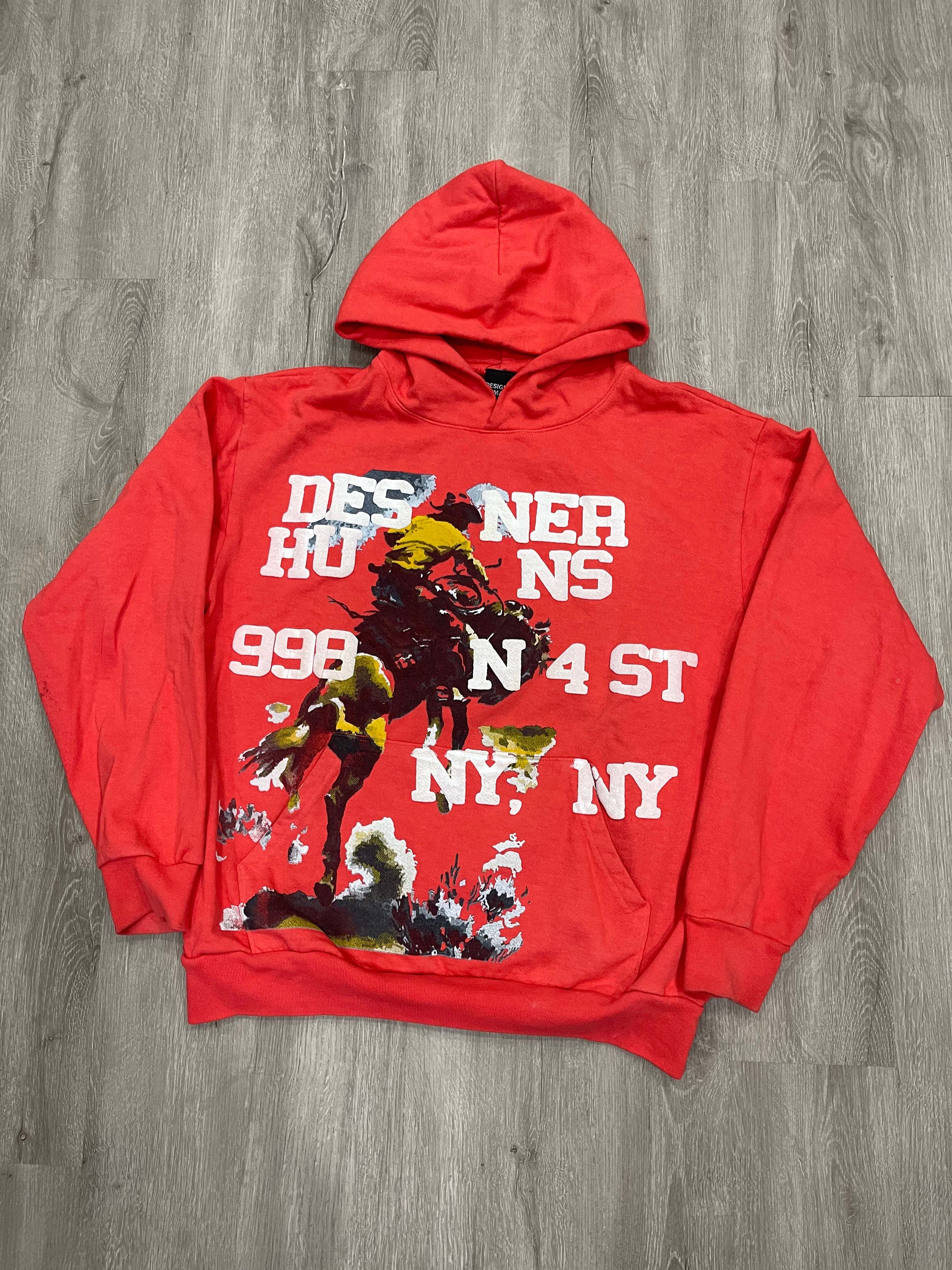 Designer Humans Hoodie (Red)