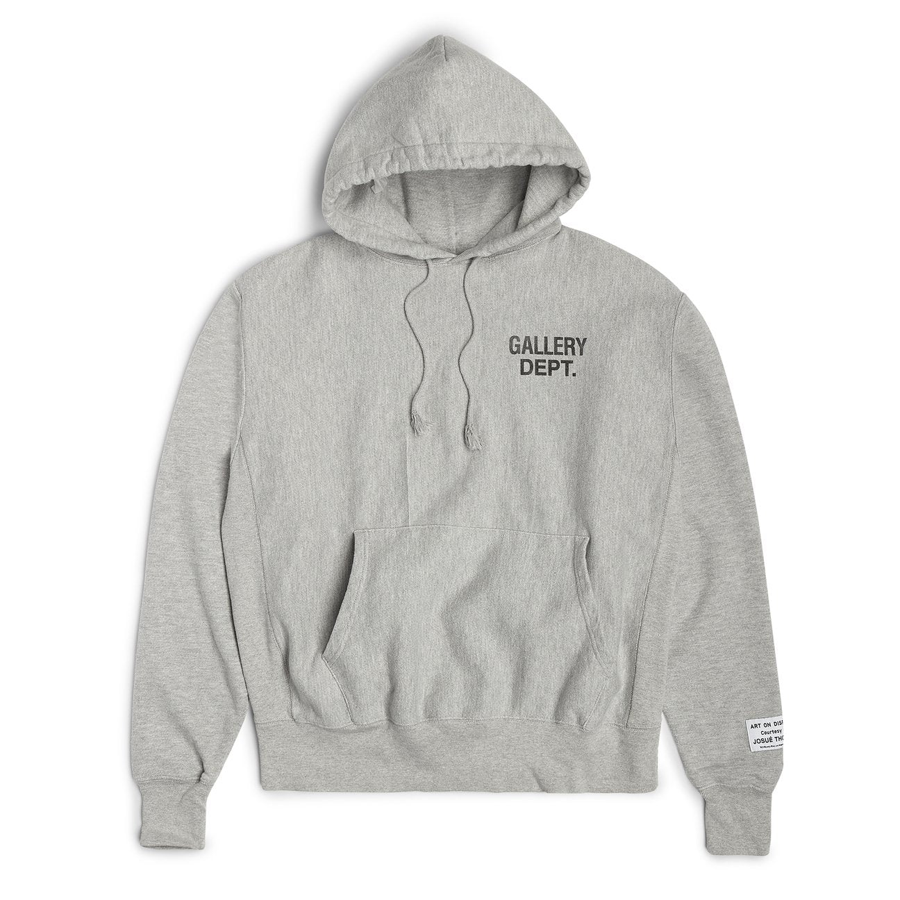 Gallery Dept. Logo Hoodie grey - Black Logo