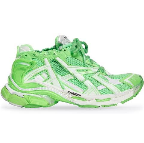 Balenciaga Runner Sneaker (Green/White)