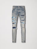 Amiri Trasher Tie Dye Jeans (Blue)