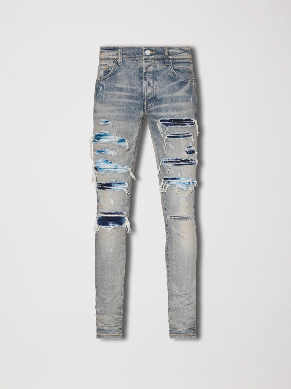 Amiri Trasher Tie Dye Jeans (Blue)