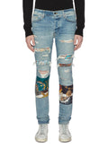 Amiri Scarves Patch Jean
