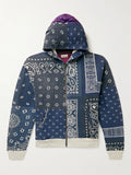 Kapital Zip up (Navy/Purple)