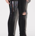 Amiri Core Logo paint Drip Jeans (Black)