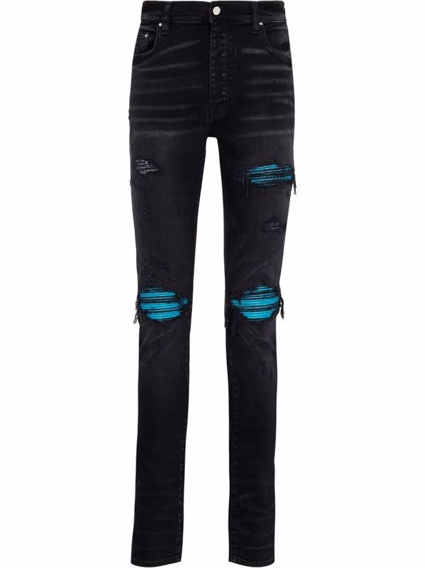 Amiri MX1 (Turquoise Patch) Black