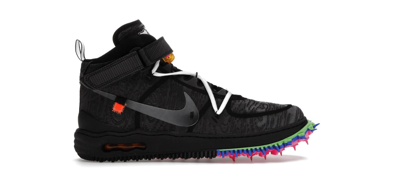 Off-White X Nike Air Force Mid (Black)
