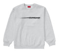 supreme precision crewneck ash grey