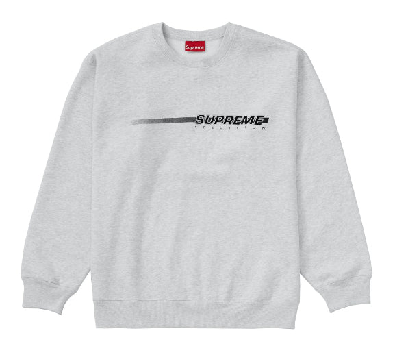 supreme precision crewneck ash grey