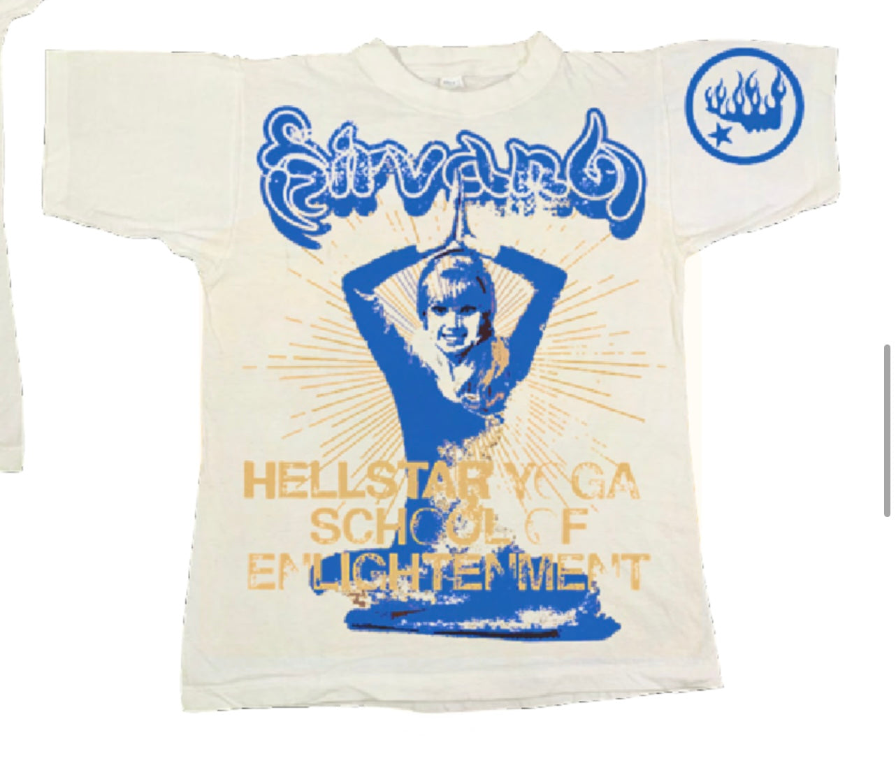 Hellstar Yoga Tee (White)