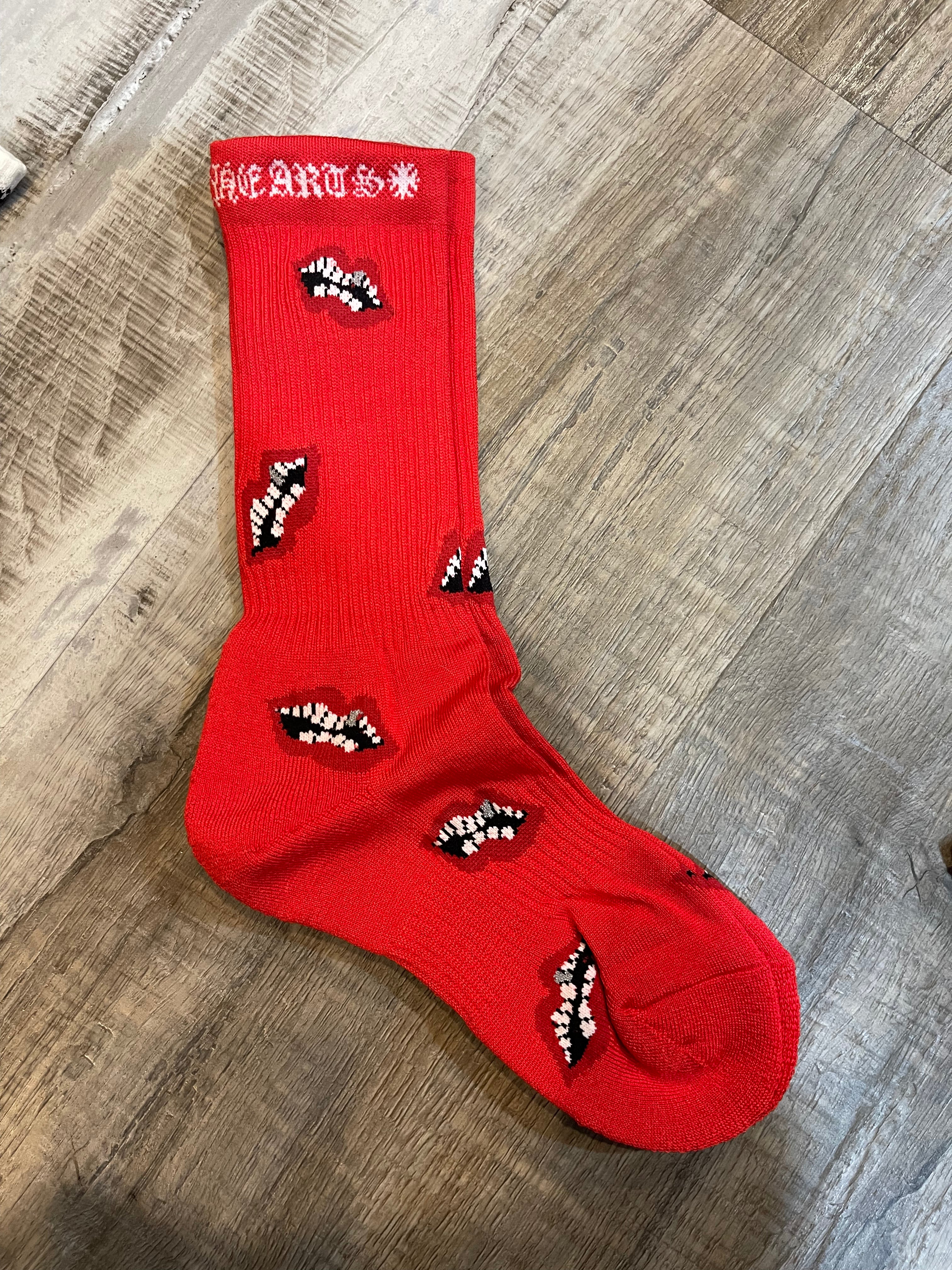 Chrome Hearts Mattyboy Sock (Red)