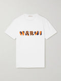 Marni Tee (White/Orange)