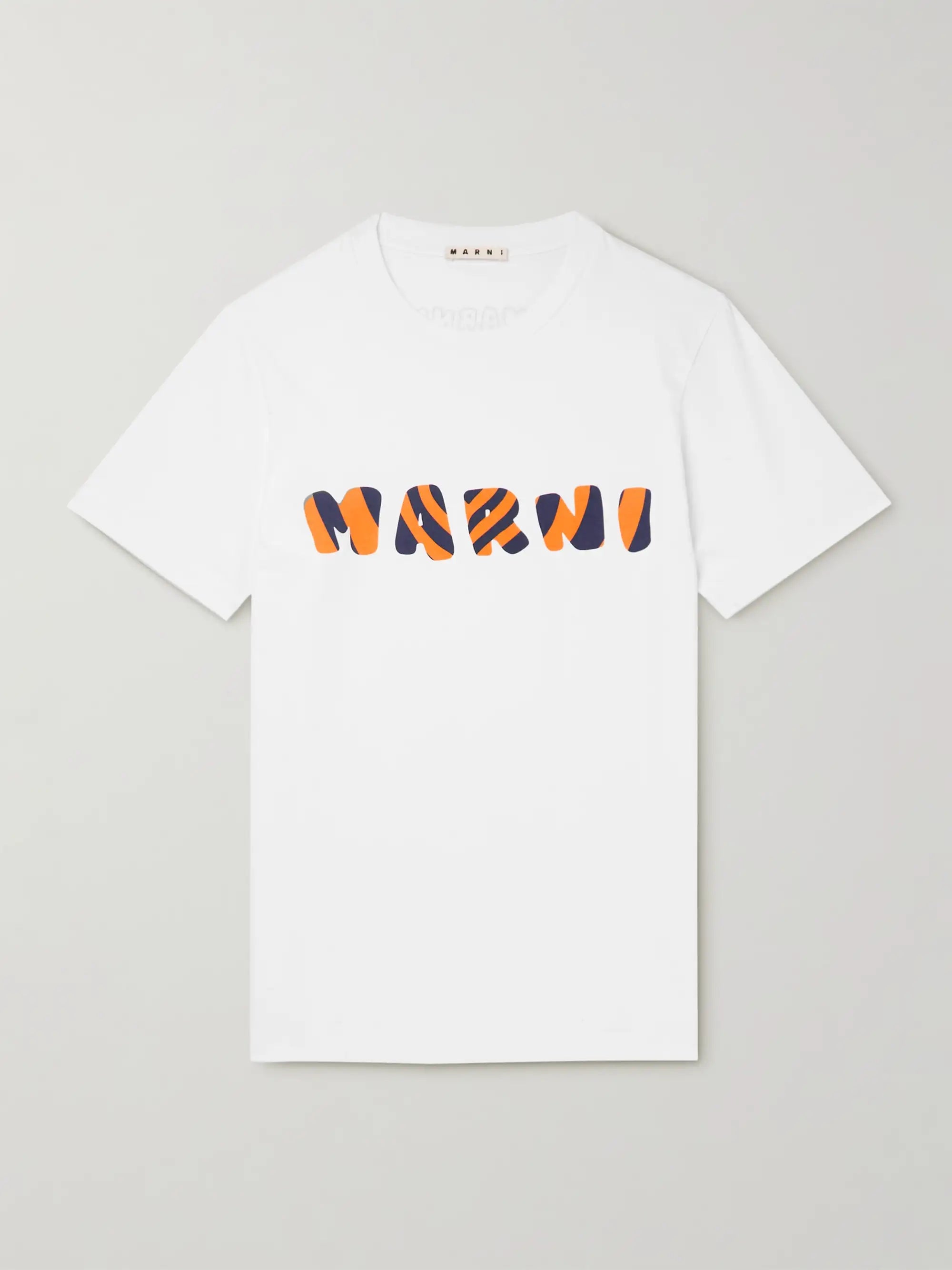 Marni Tee (White/Orange)