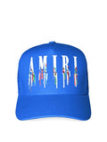 Amiri Core Logo Paint Drip Trucker (Blue)