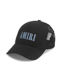 Amiri Core Logo Trucker Hat (Blue/Black)