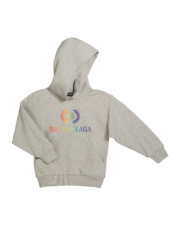 Balenciaga toddler grey hoodie