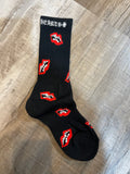 Chrome Hearts Mattyboy Lips Sock (Black)