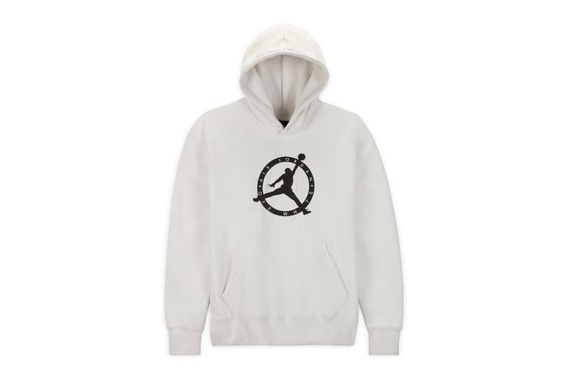 Off-White X Jordan Hoodie (White/Black/Green)