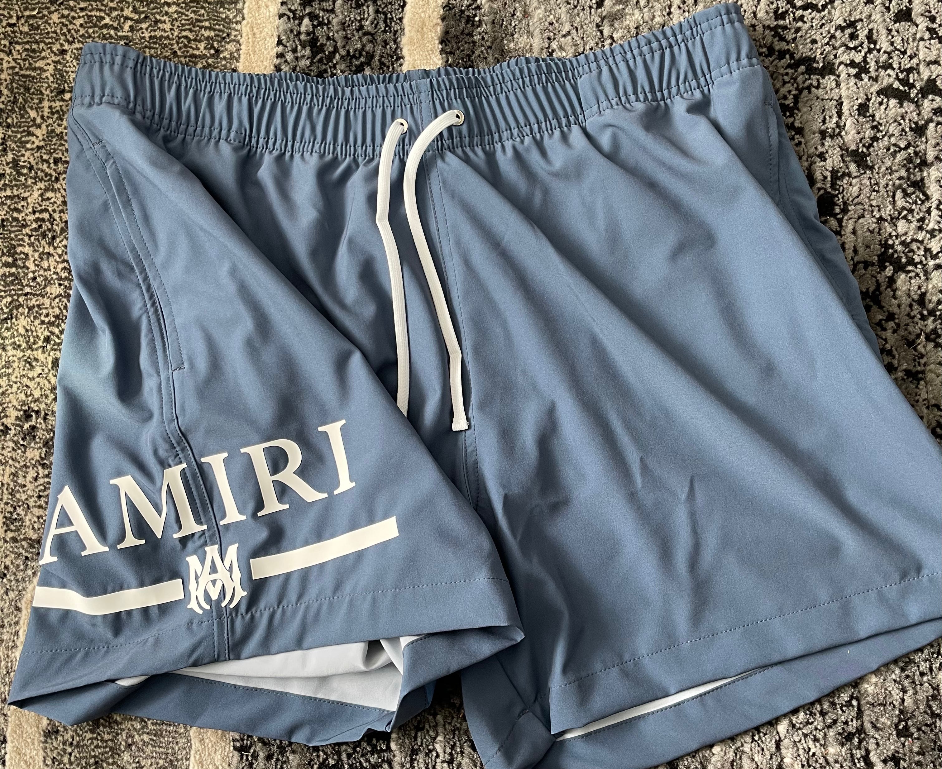Amiri MA Bar Swimtrunk(Blue)