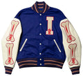 Kapital Bones Varsity Jacket (Blue)