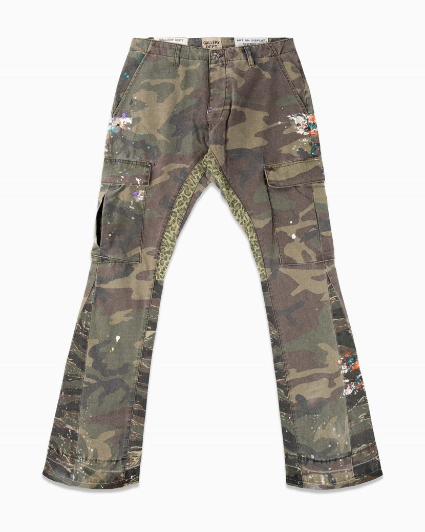 Gallery Dept camo paint splatter jeans